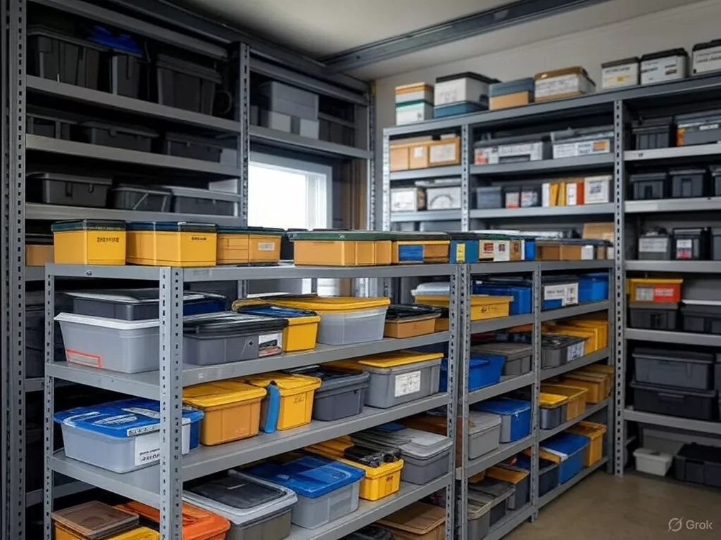 Organiser dig med holdbare opbevaringsreoler Organiser dig med holdbare opbevaringsreoler